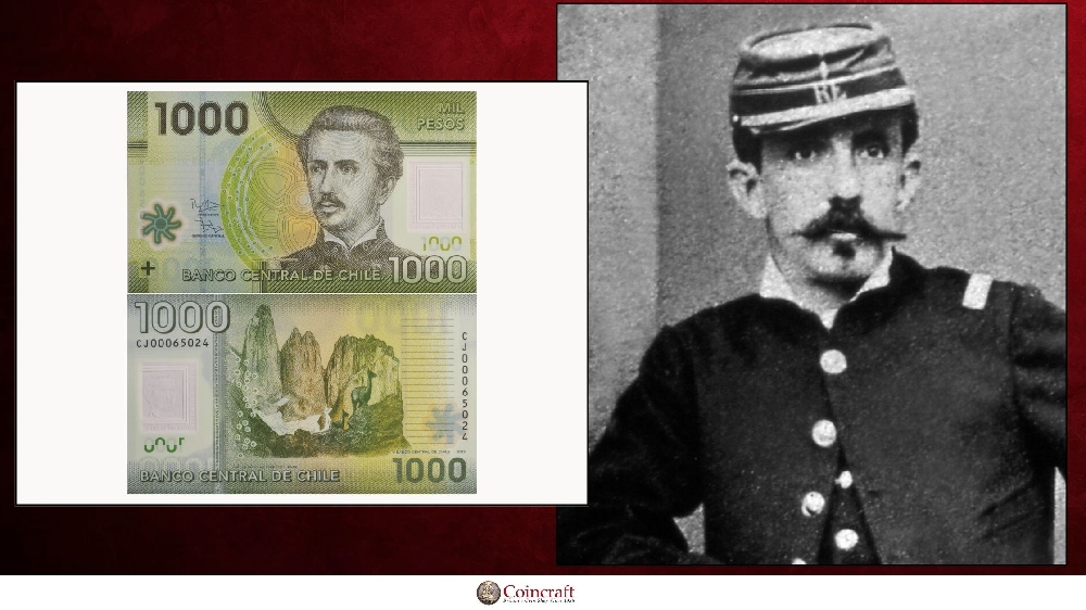 Chile Pesos Featuring Ignacio Carrera Pinto (1848–1882) - Coincraft